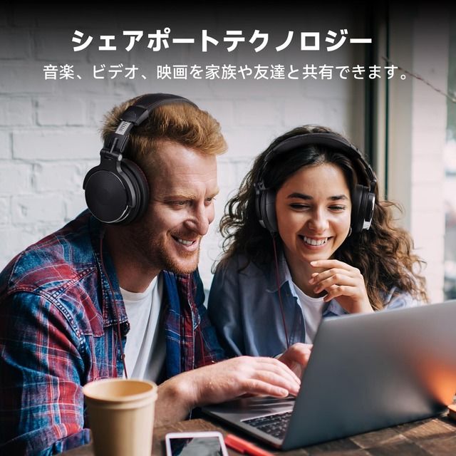 OneOdio Pro50 ハイレゾ ヘッドホン 有線 50mmドライバー プロフェッショナル モニターヘッドホン DJ用 密閉型 スタジオ用/楽器練習/ミキシング/TV視聴/映画鑑賞 黒