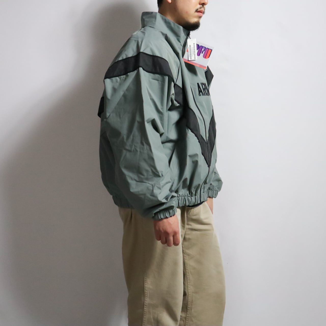 DEADSTOCK】U.S.ARMY IPFU TRAINING JACKET 米軍 トレーニング