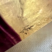 フローライトタワーC34*デンドライト入りイエローフローライトポイント*天然石インテリア*パワーストーン*置き物