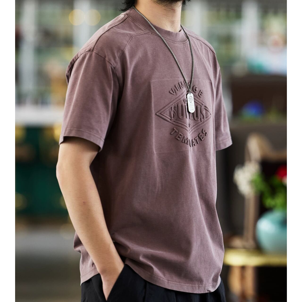 ヴィンテージ ボックスシルエット Tシャツ 00244