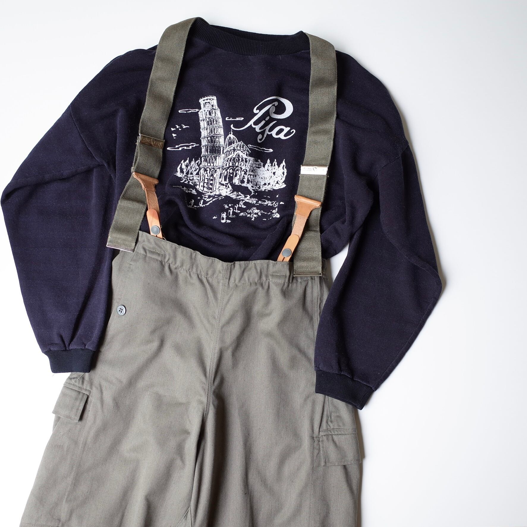 60s Eest Germany army cargo pants