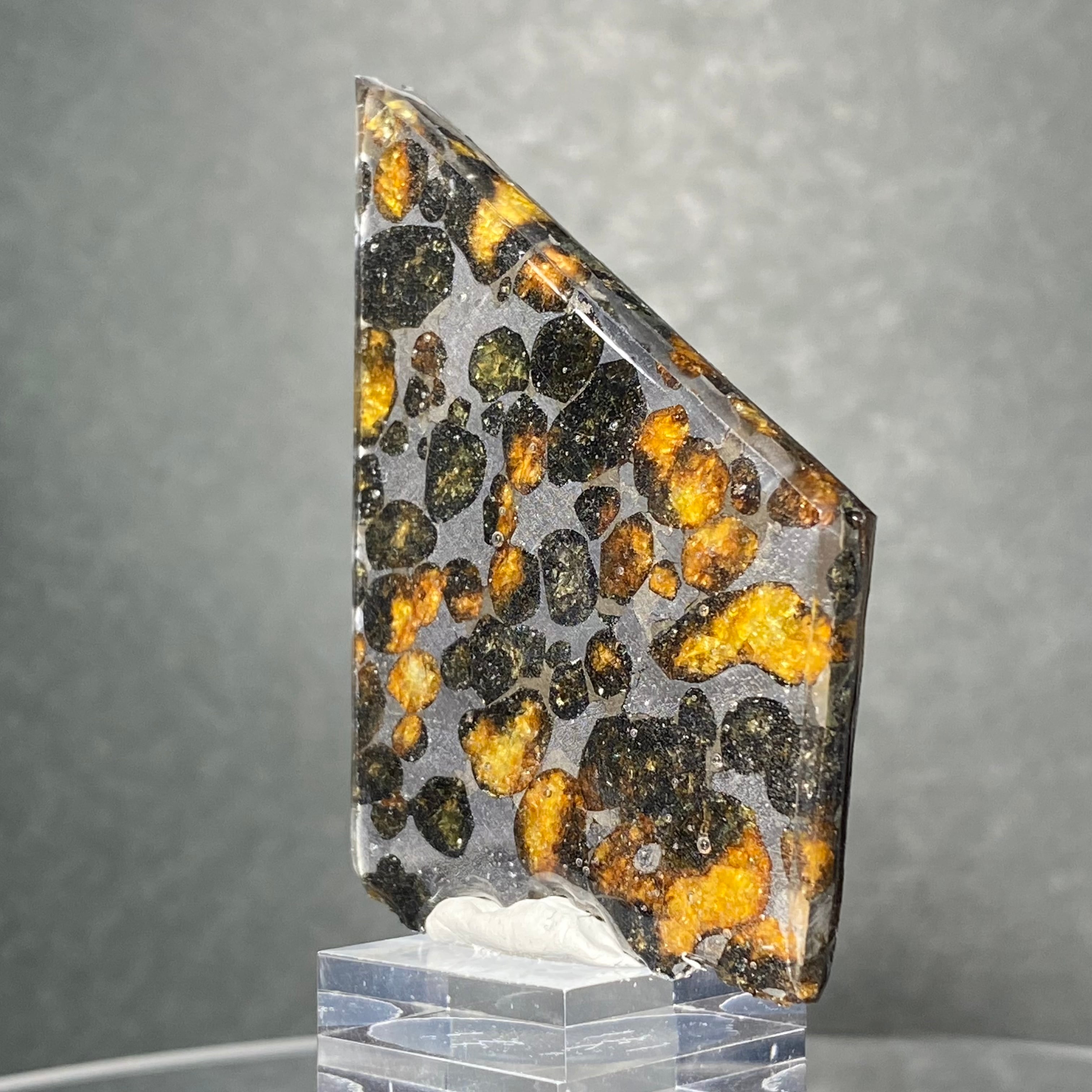 希少◆セリコ隕石◆パラサイト隕石◆隕石 223g かんらん綺麗 パラサイト