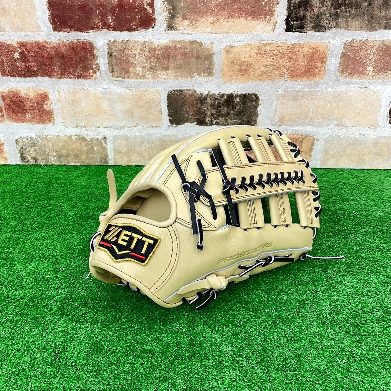 店舗別注】MUJI GLOVE 硬式ミット 捕手用 ブラック 高校野球対応