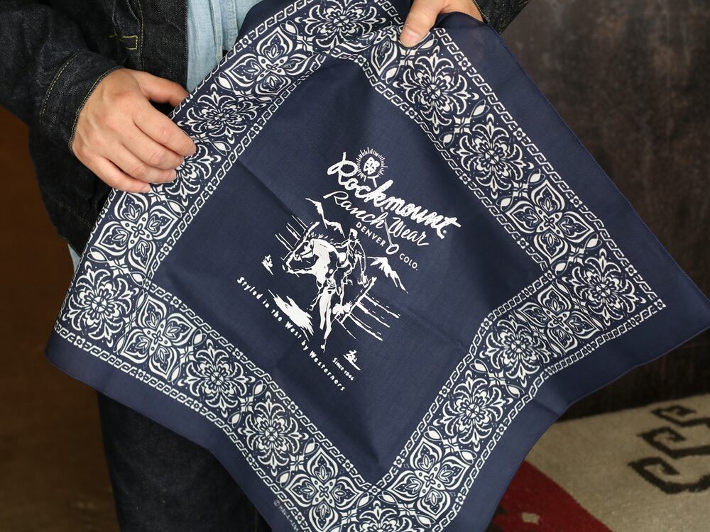 Rockmount Ranch Wear ロックマウント ランチウェア バンダナ Bronc