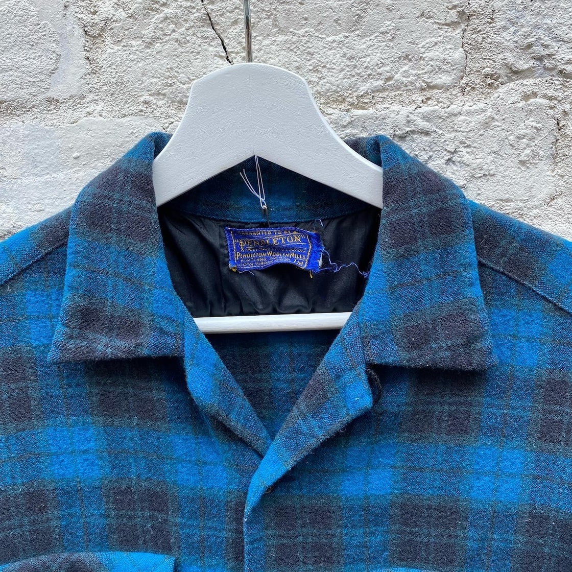 50s PENDLETON Wool Board Shirt / vintage ビンテージ ペンドルトン  