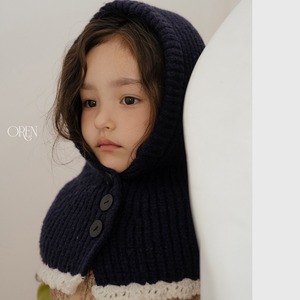 【2点送料無料】«予約»«Oren» ケープニットバラクラバ 3colors