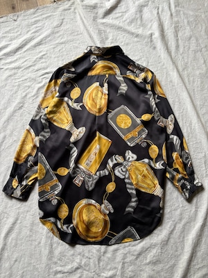 “JUN” Baroque  Pattern  Shirt