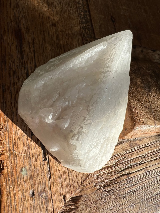 【ミモザの星】キャンドルクォーツ 四川産 496g