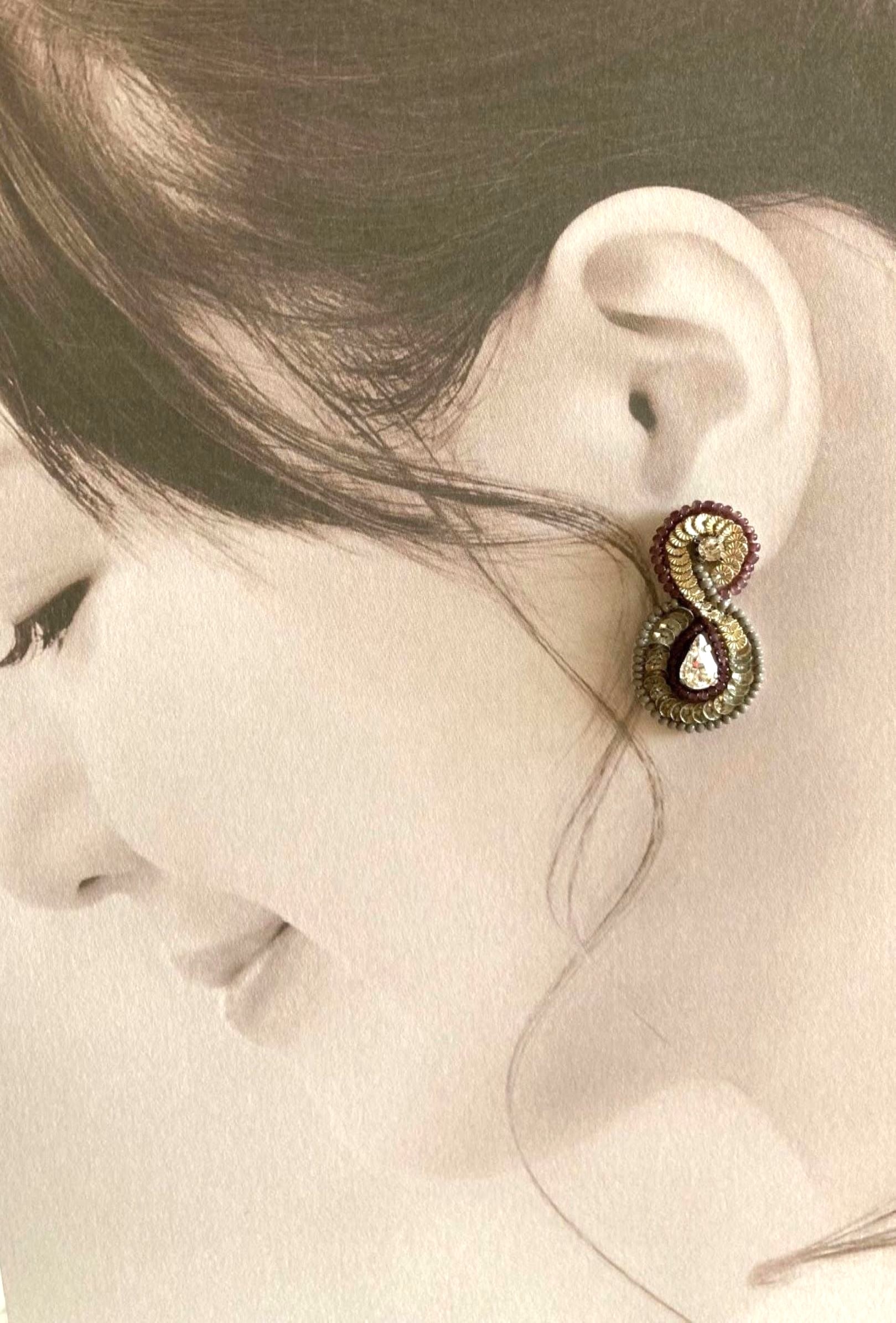 Shinkai SHINKAI Paisley ペイズリーピアス | ヤマダウェブコム