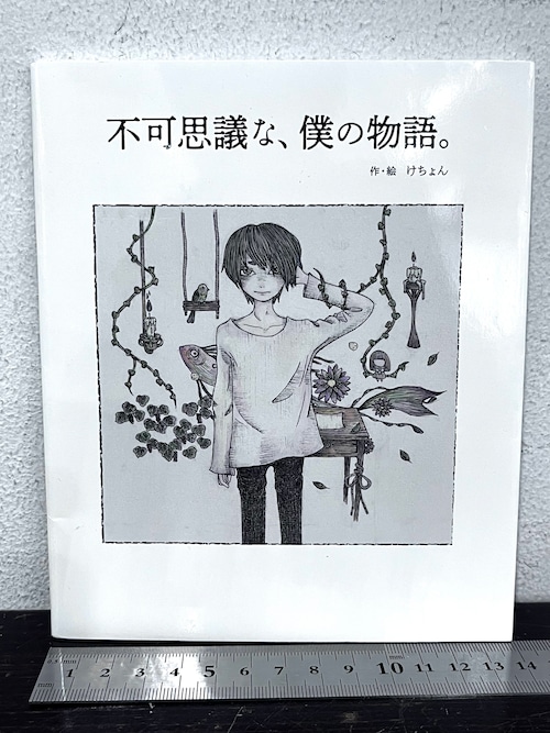 サイン　不可思議な、僕の物語。　作・絵　けちょん