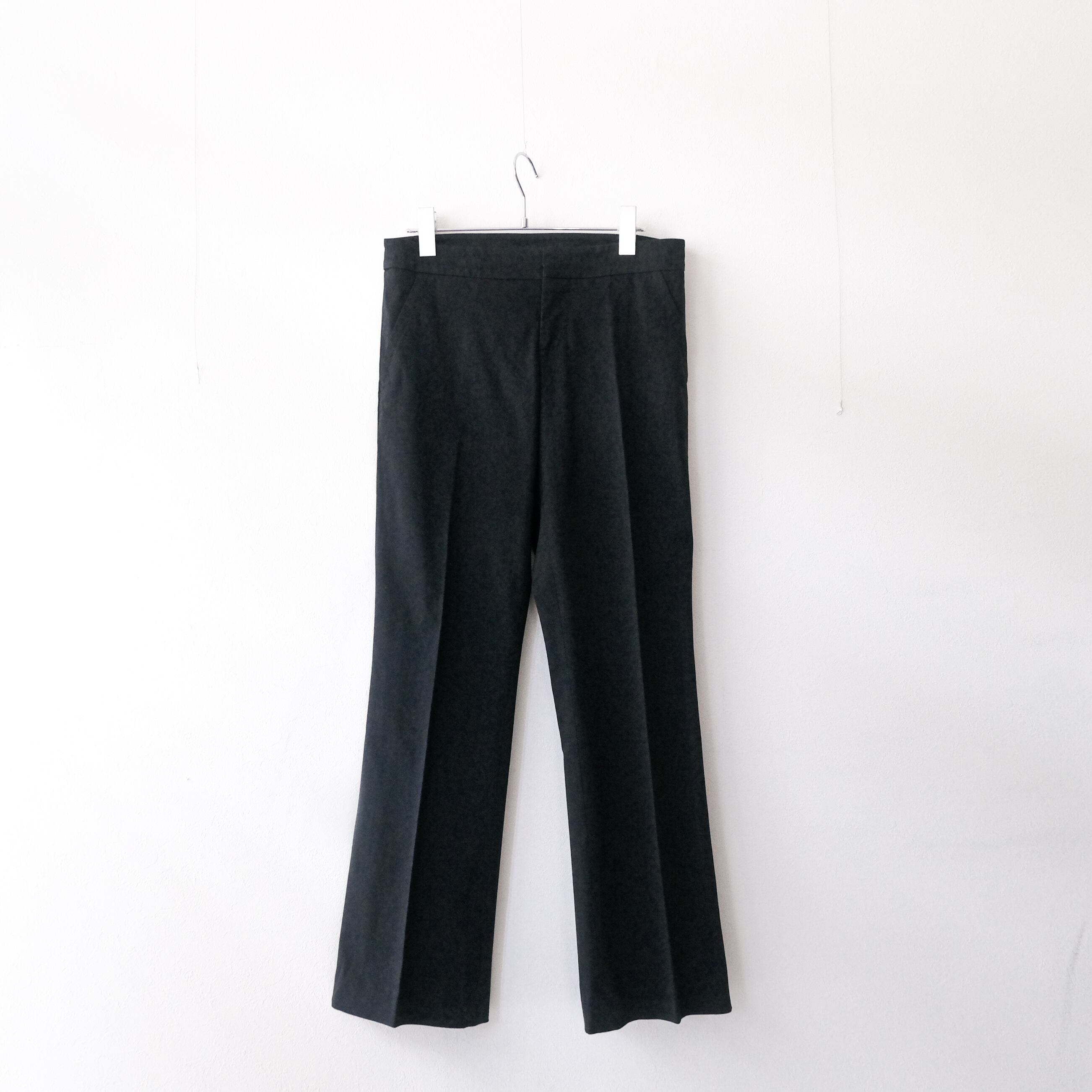 GUCCI” by Frida Giannini black semi flair slacks pants 2005SS