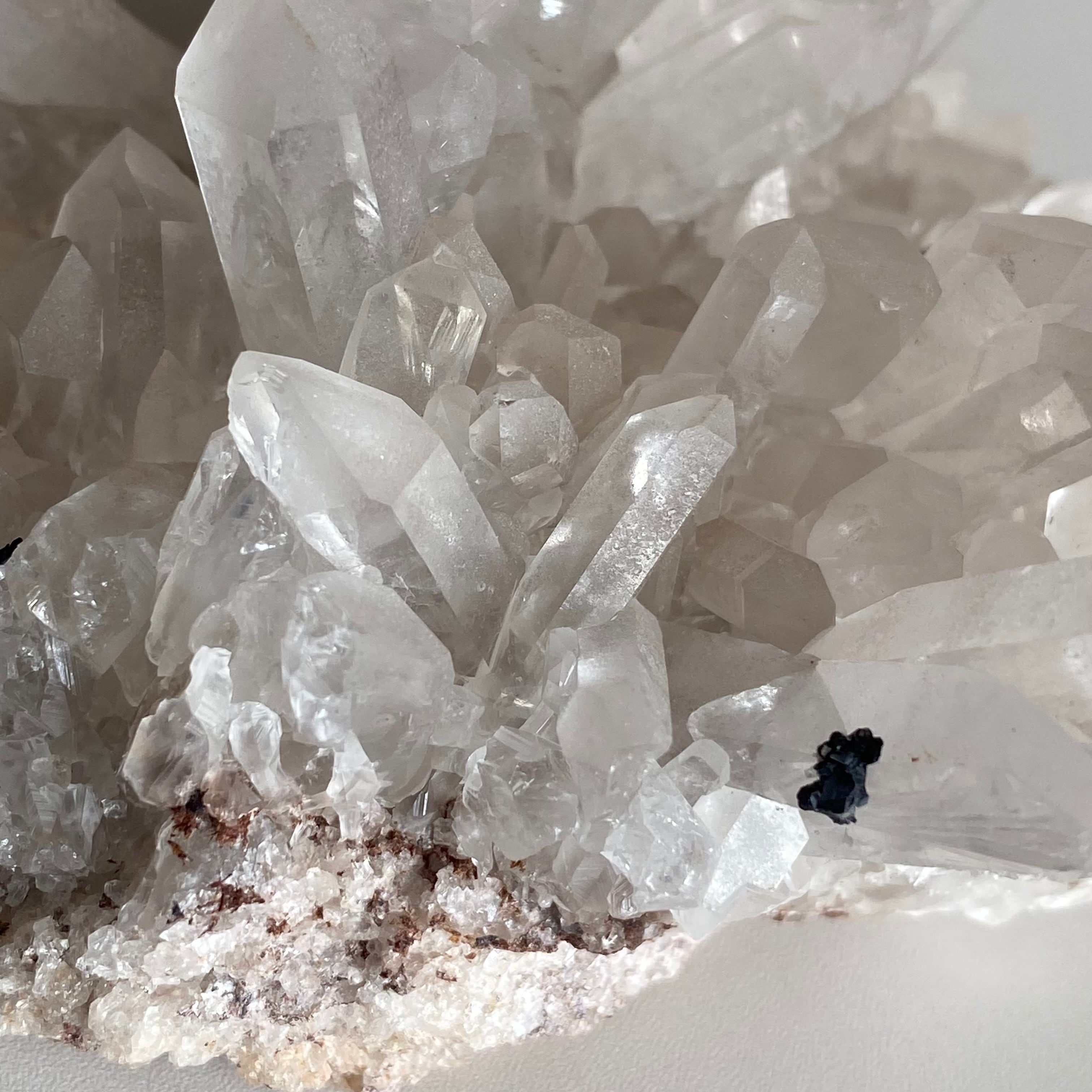 ブラジル産♦︎水晶クラスター clear quartz|天然石 パワーストーン