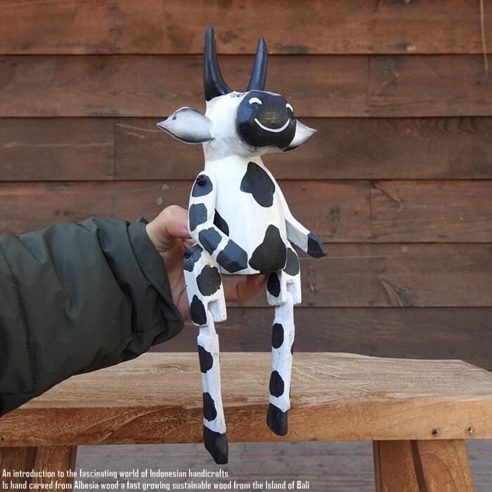 牛の木製インテリア（ハンドメイド） 【公式通販】