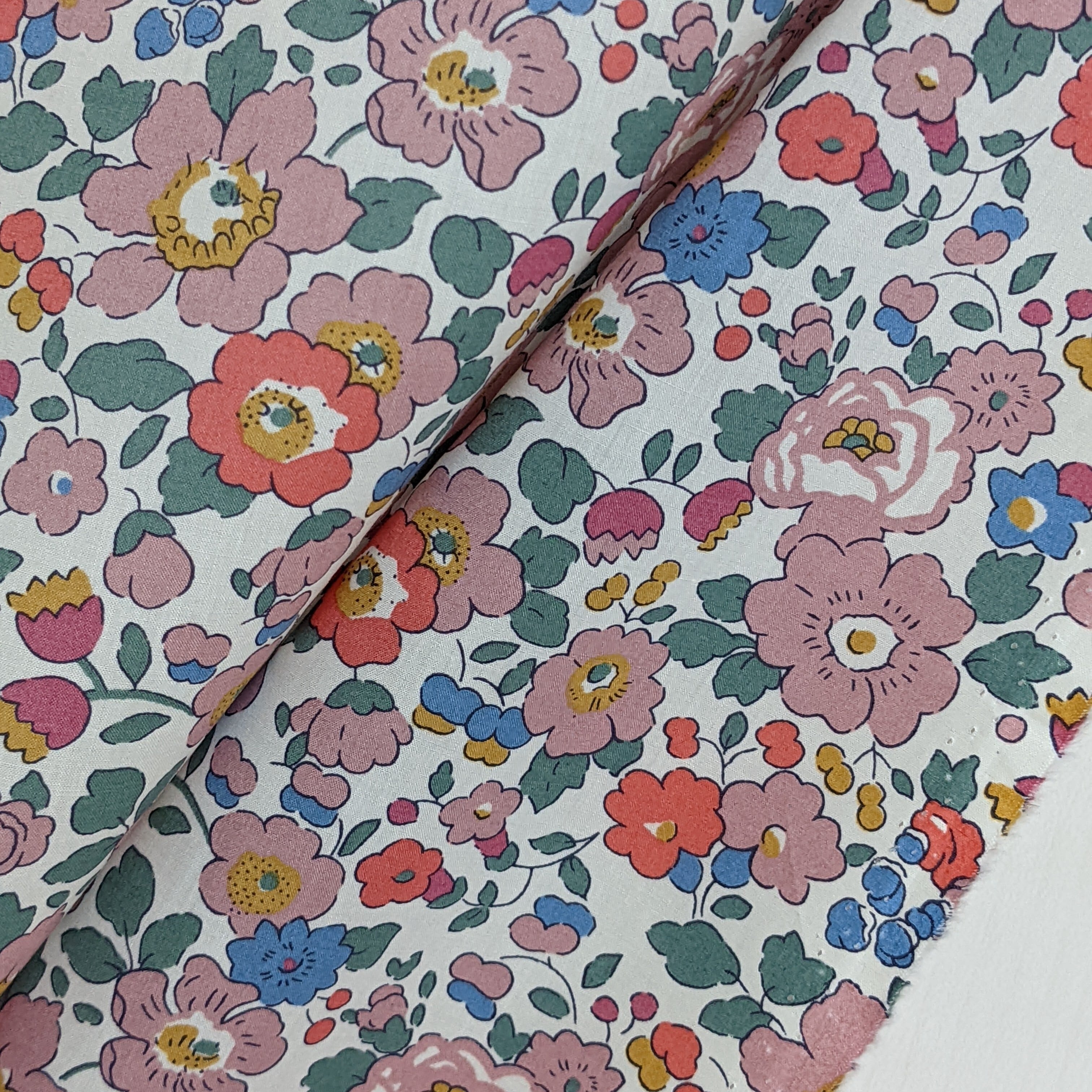 ◆輸入 リバティ LIBERTY タナローン Betsy La Fluer ベッツィ ラ・フルール 約130×50cm