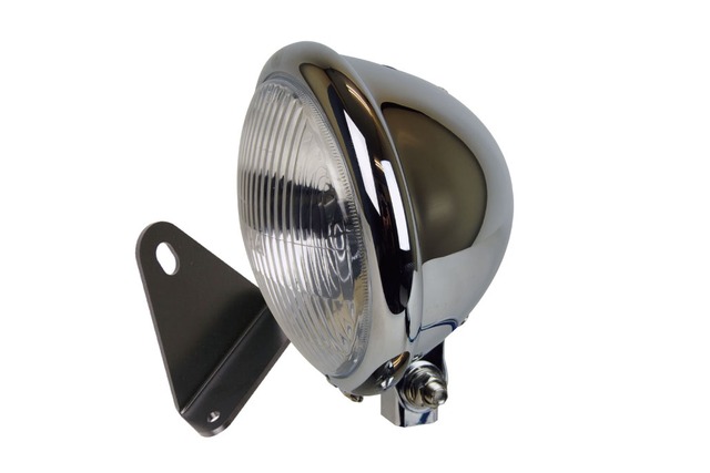5-3/4”Bates type head light - with bracket CHROME ／ESTRELLA