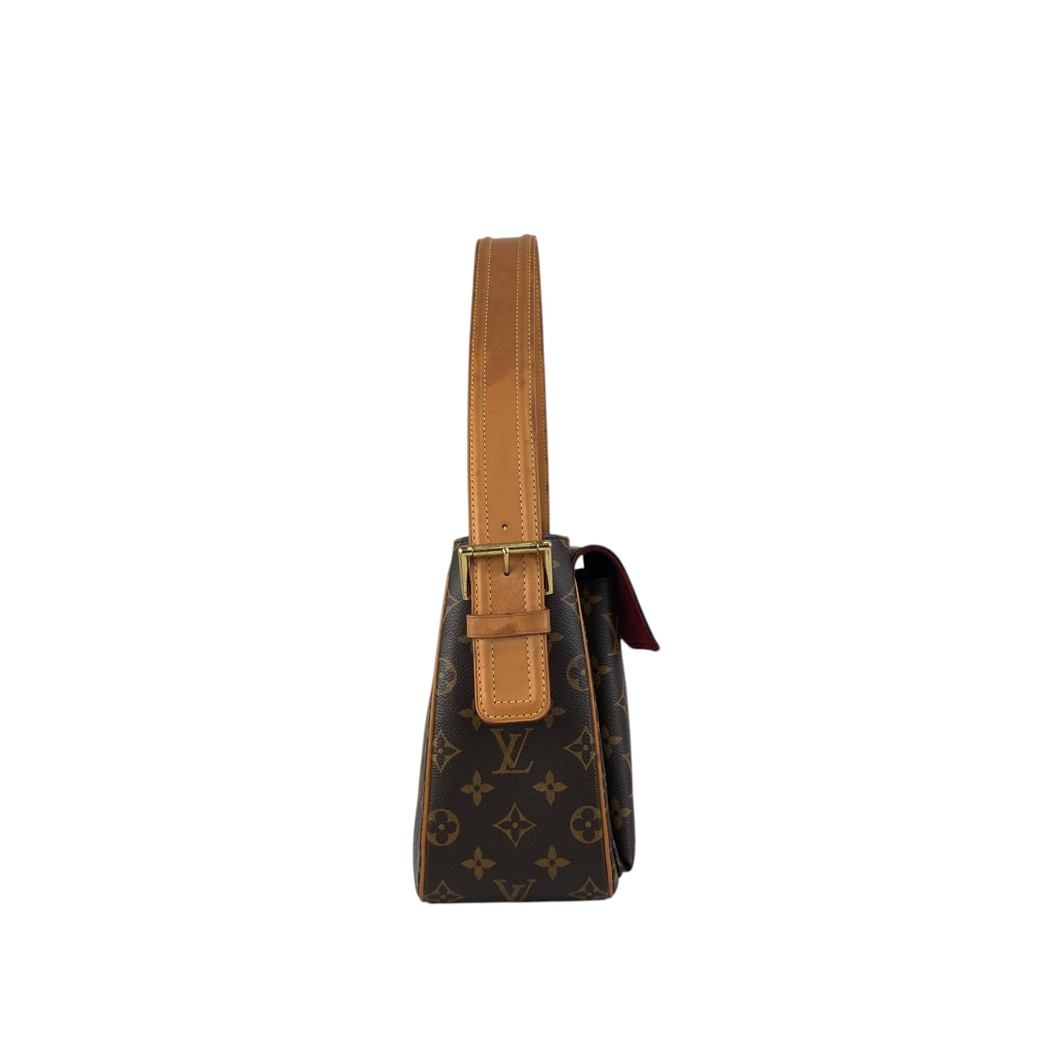 LOUIS VUITTON ルイヴィトン モノグラム ショルダーバッグ ブラウン
