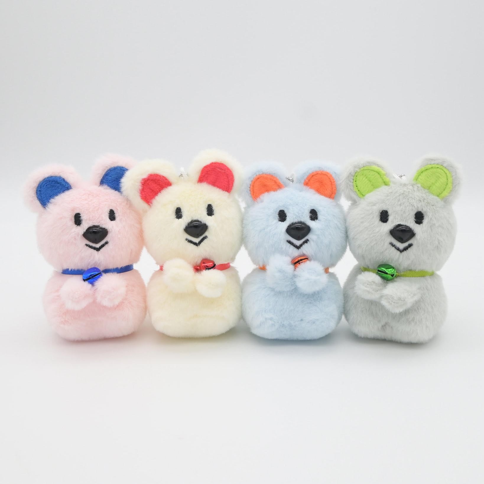 JUNK ぬいぐるみ・マスコット 2個セット JUNK FOOD OPERA委託品】ねずみッカちゃんのわくわくおでかけ