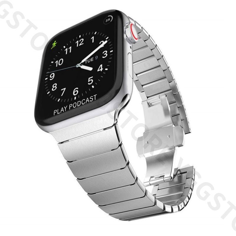 Apple Watch アップルウォッチ バックル式 ステンレス バンド ベルト
