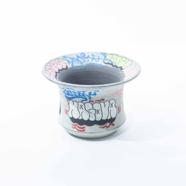【新着】ハイパーポットクリエイター "阿萬" × aobouzu グラフィティご当地鉢【名古屋鉢】