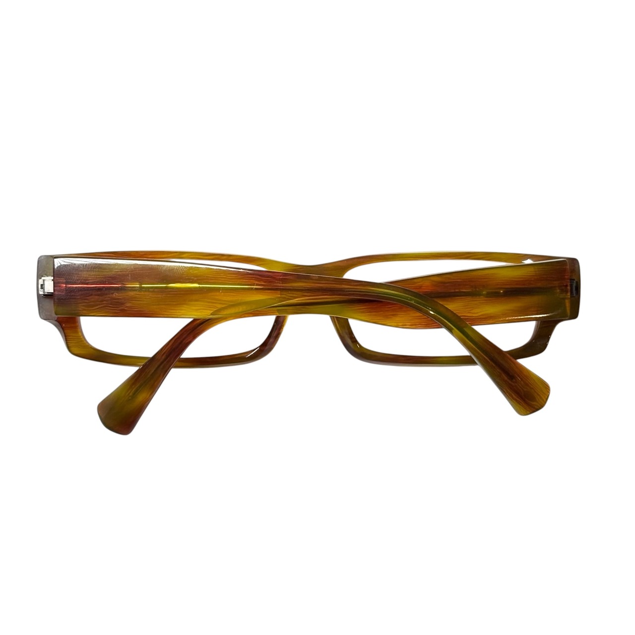 ALAIN MIKLI tortoiseshell pattern frame glasses