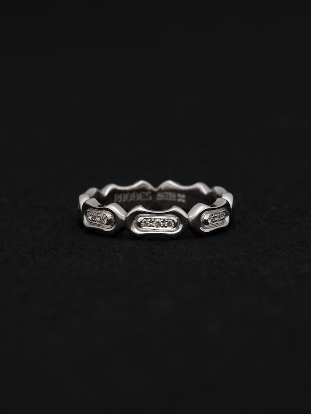 Lunar Phase Band Ring