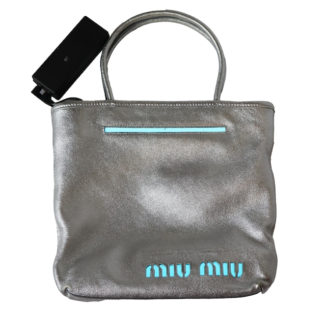 2001s Miu Miu SilverLightUpBag