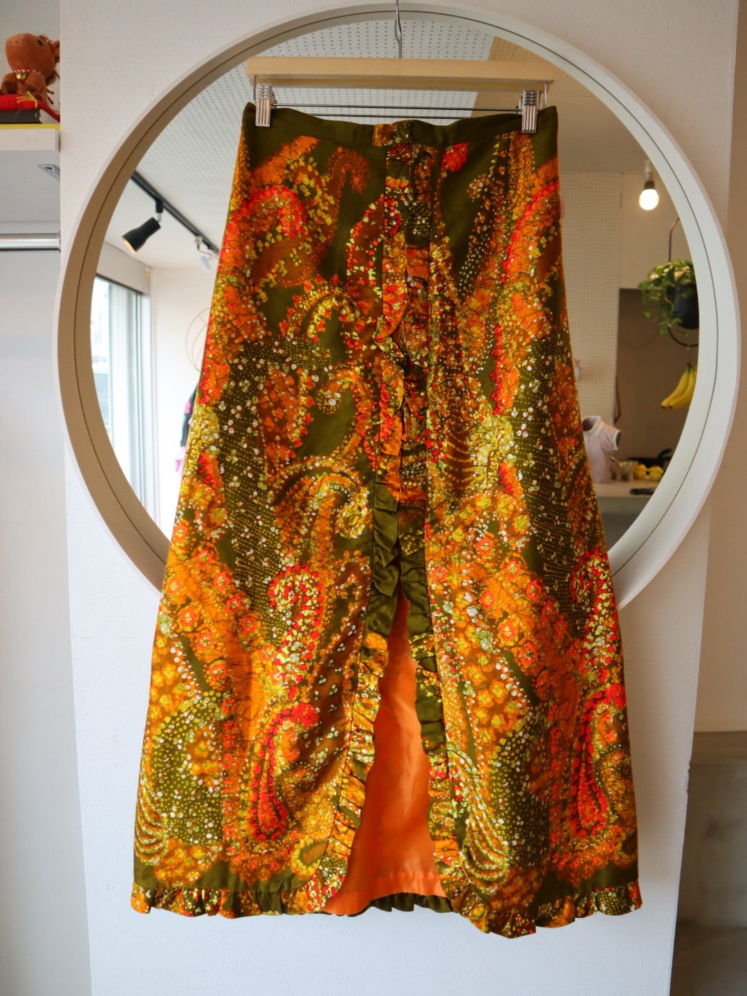 ドリスヴァンノッテン Dries Van Noten ベロア 花柄 アシンメトリー