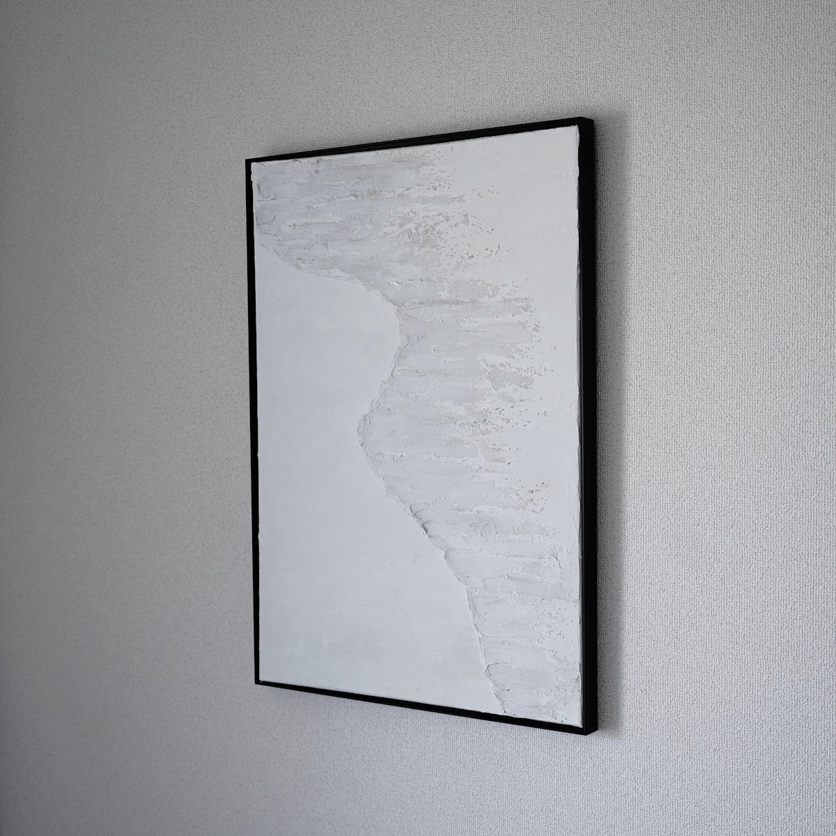 Beach (B) 】受注制作 白い絵 海の絵 | sticcka art studio