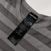 GIORGIO ARMANI ジョルジオアルマーニ シルク & カシミヤ混 ニット セーター ツートン サイズ 48 /黒タグ