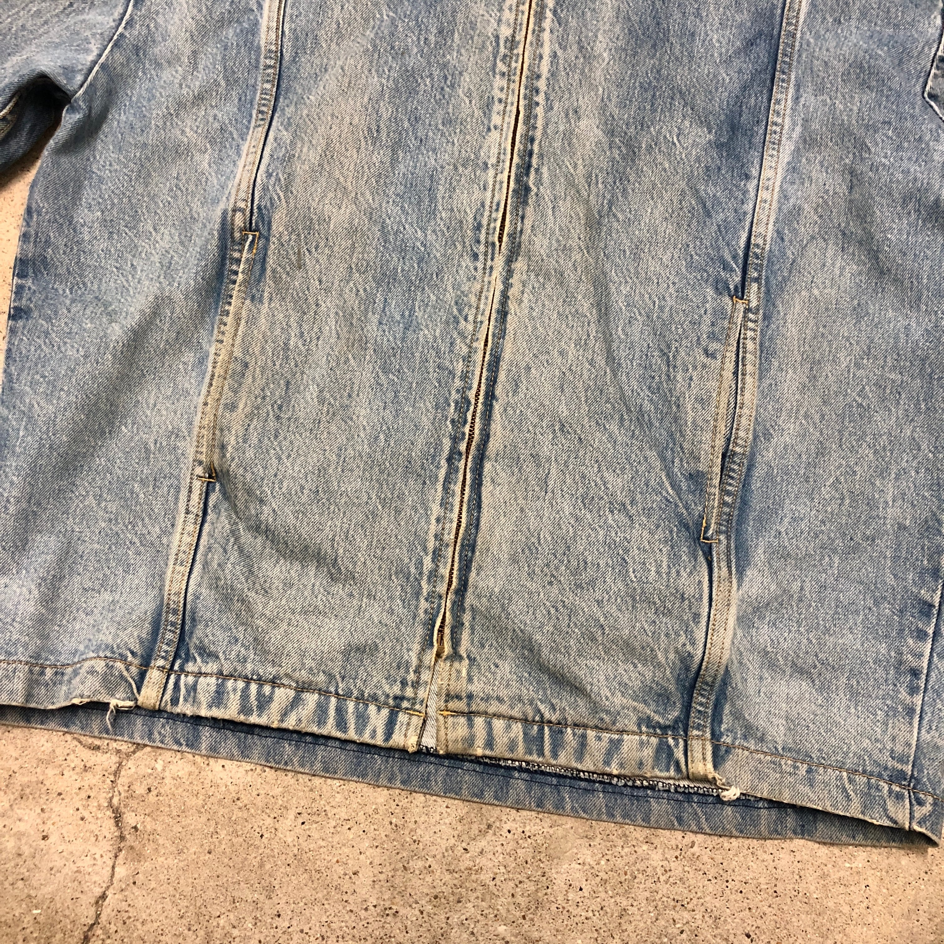 80s OLD STUSSY/Denim Jacket/USA製/黒タグ/L/デニムジャケット 80s OLD STUSSY/Denim Jacket/USA製/黒タグ/L/デニムジャケット
