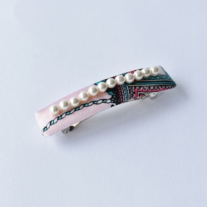 HAIR BARRETTE (パール)/ No,10232-1