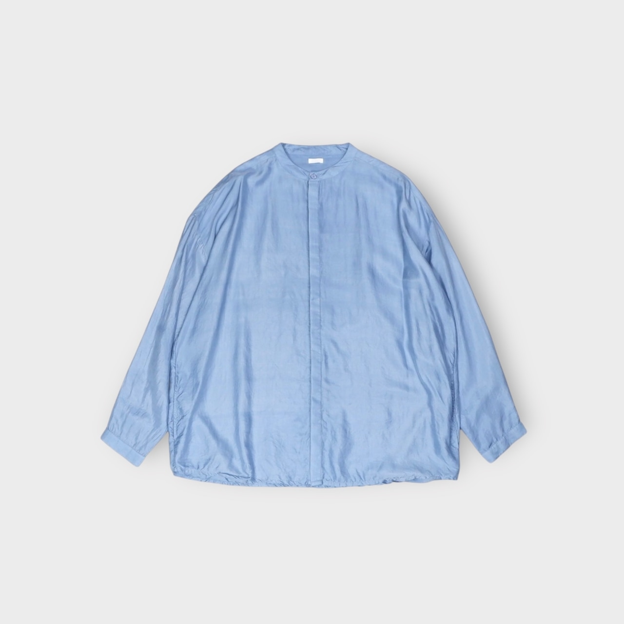 SEEALL【EXTRAOVER BAND INDIGO SHIRT】