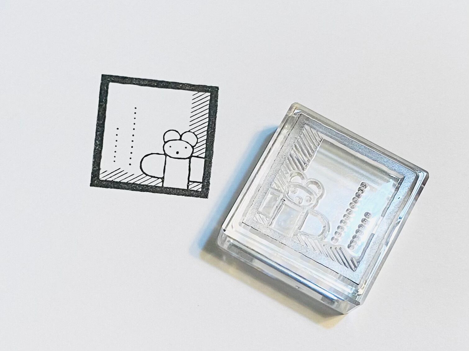 氷印 おおきめスタンプ