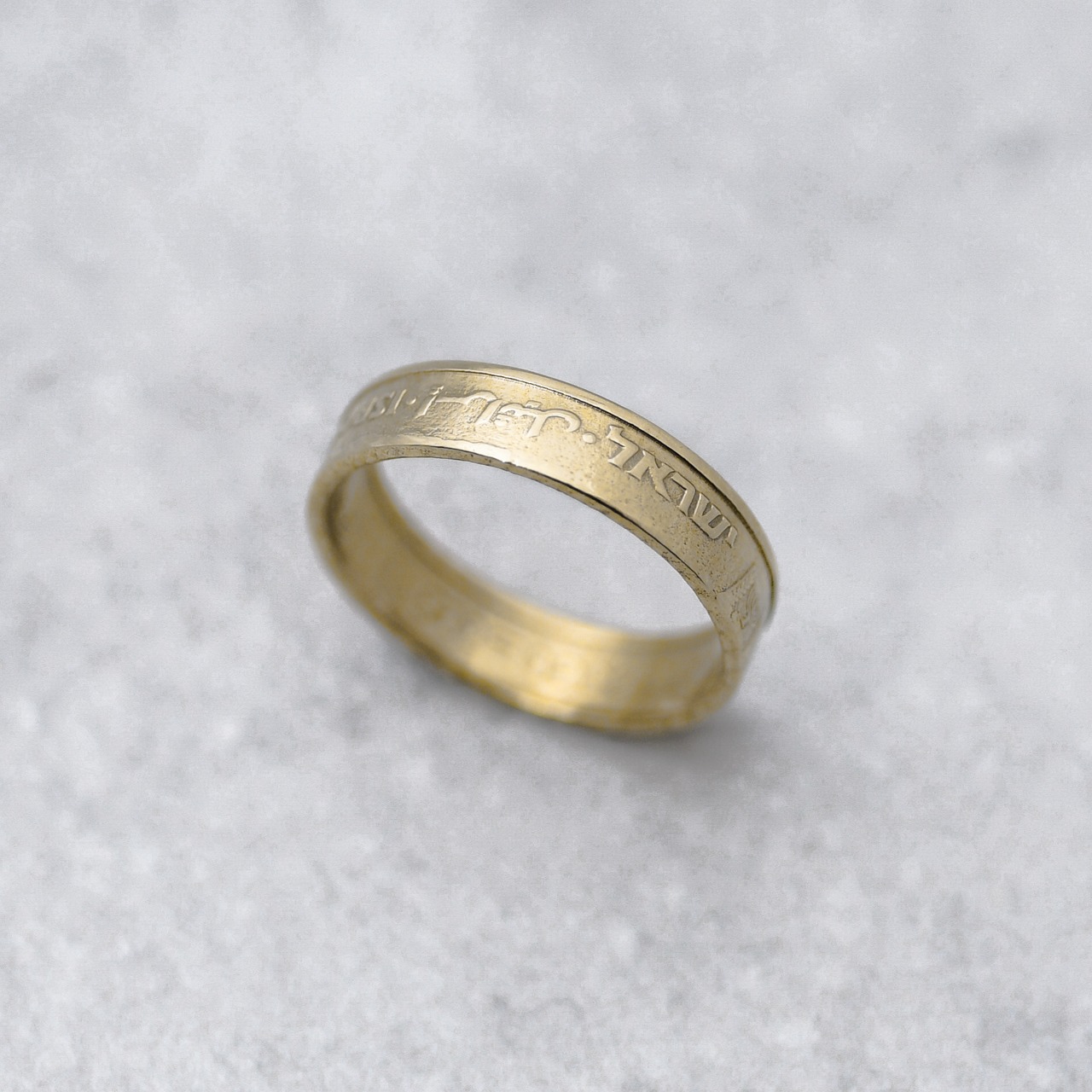 イスラエル 10アゴラ コインリング｜ISRAEL 10AGOROT COINRING