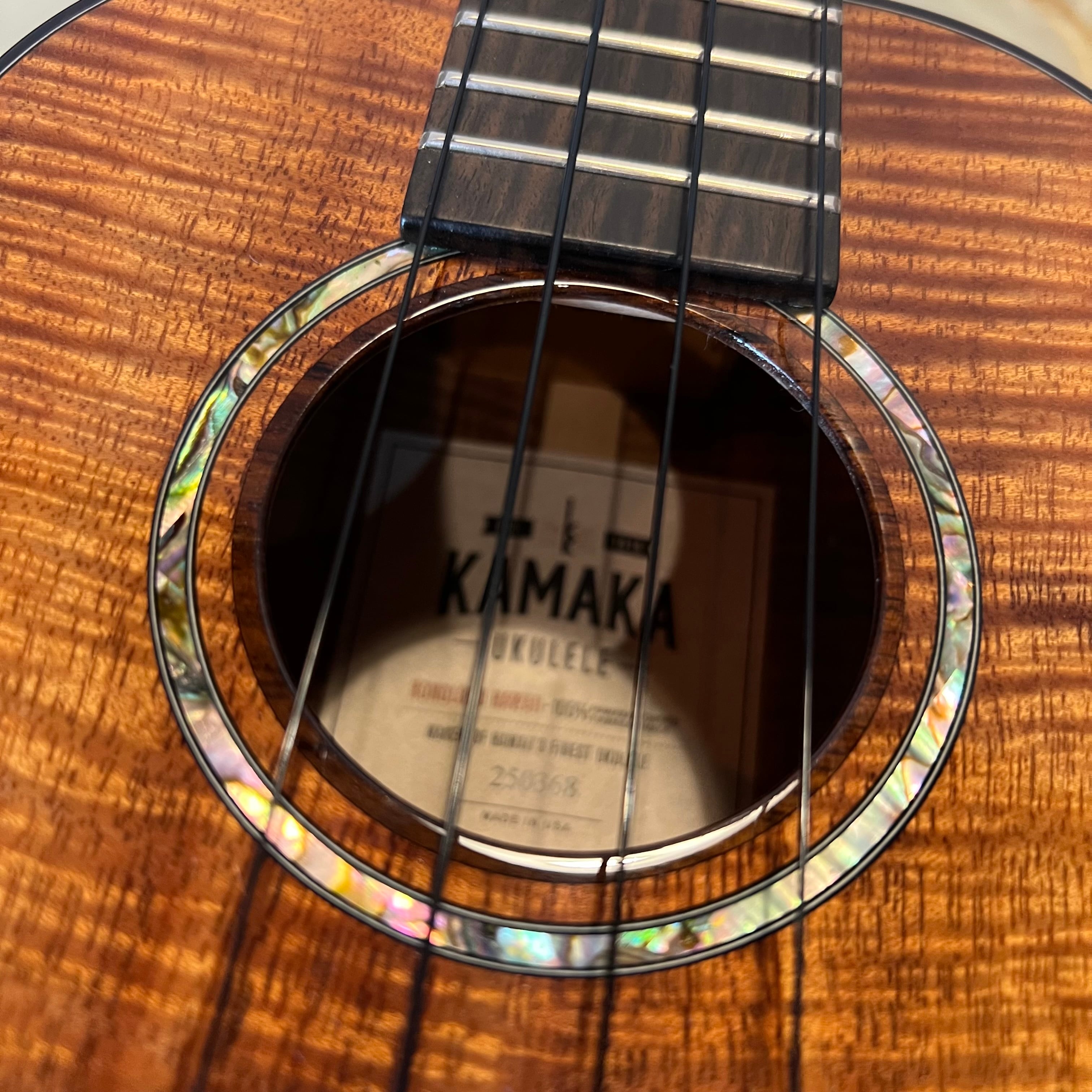 新品 調整後発送 KAMAKA コンサートロングネックウクレレ HF-2 LI Ab