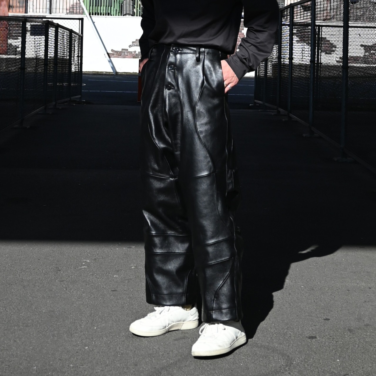 Leh / Leather Coverup Pants