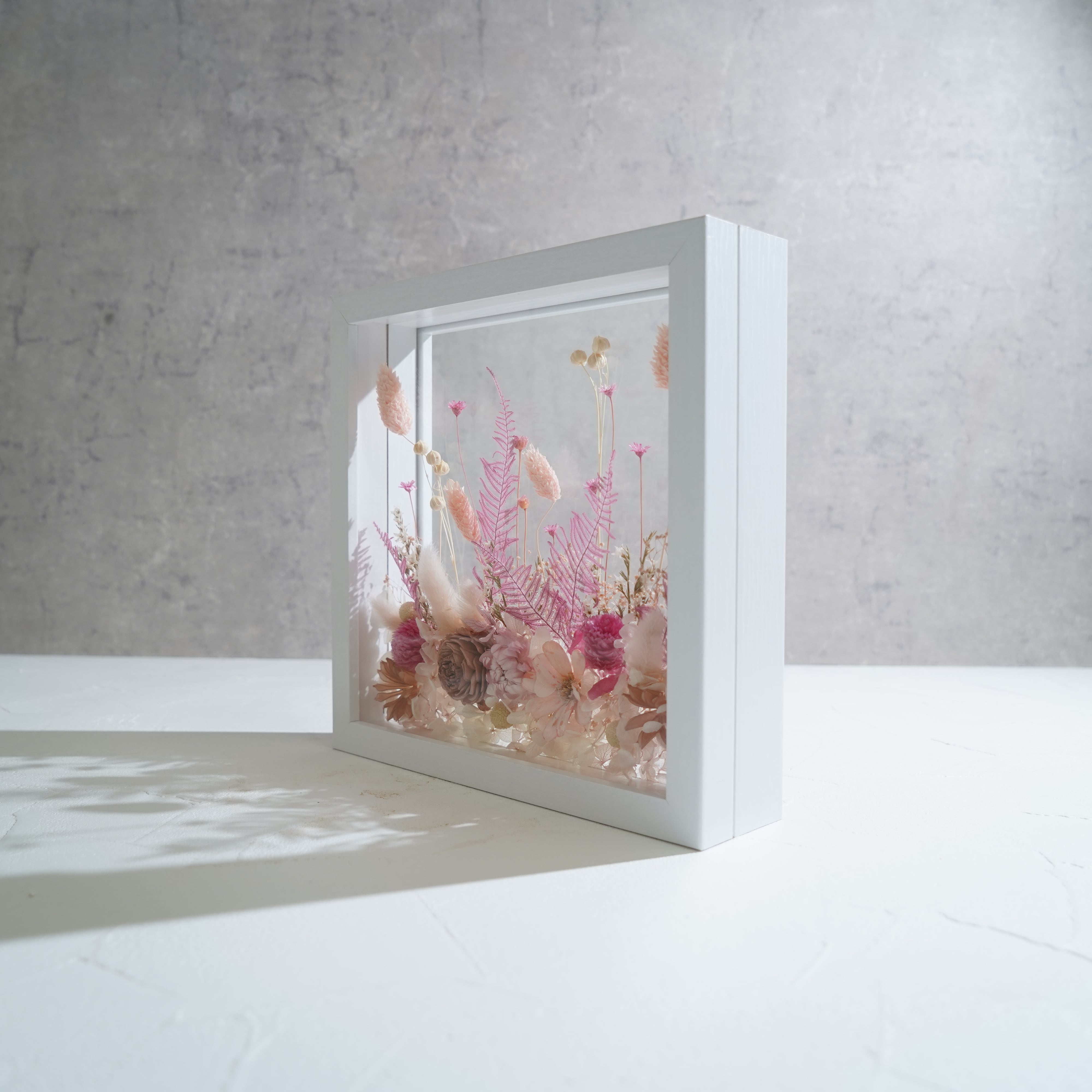 【ピンク】フレームフラワー Lサイズ ガーデンタイプ FL-50≪限定1点≫