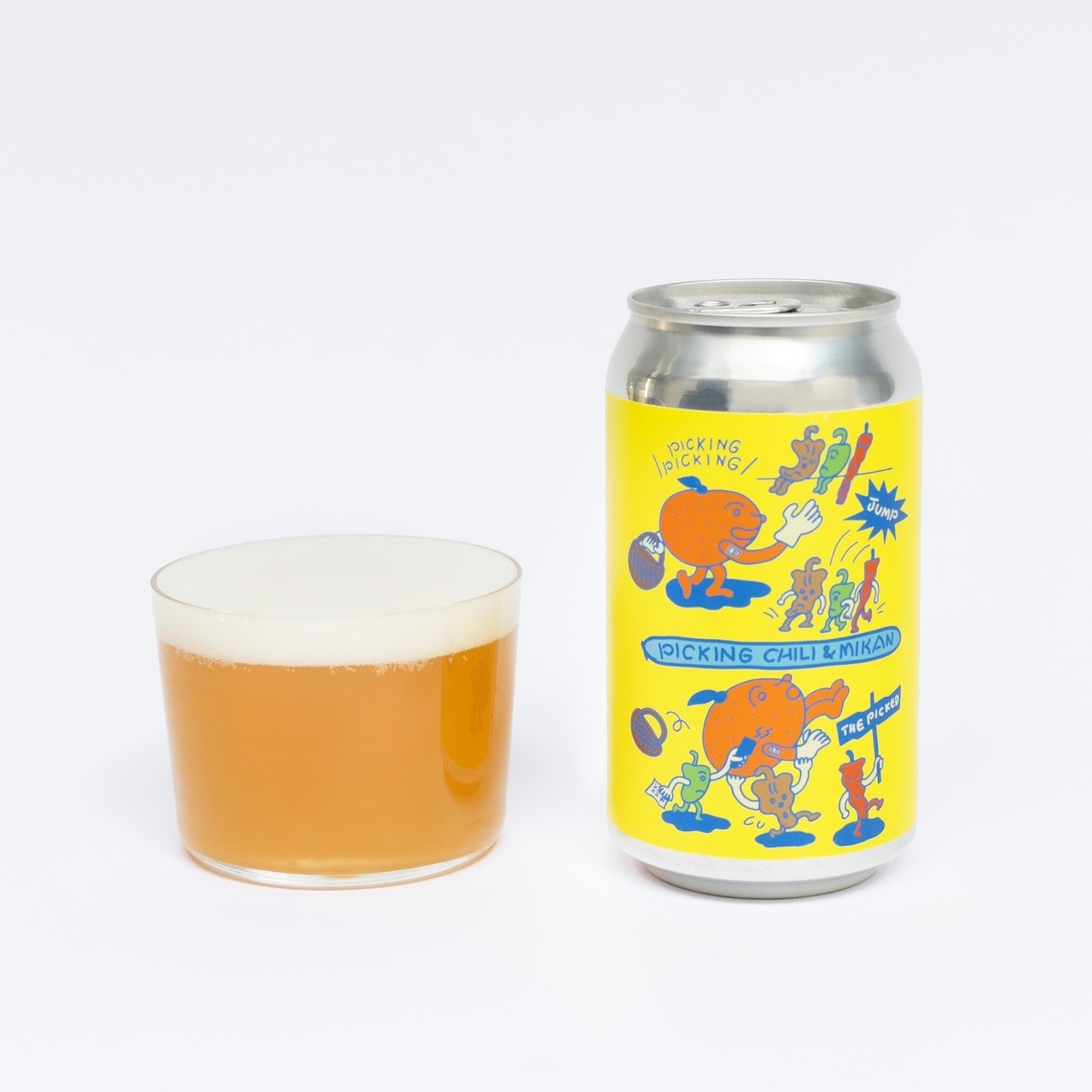 PICKING CHILI&MIKAN -Pale Ale-（12本セット） | MERRY LOGISTICS×万珍醸造