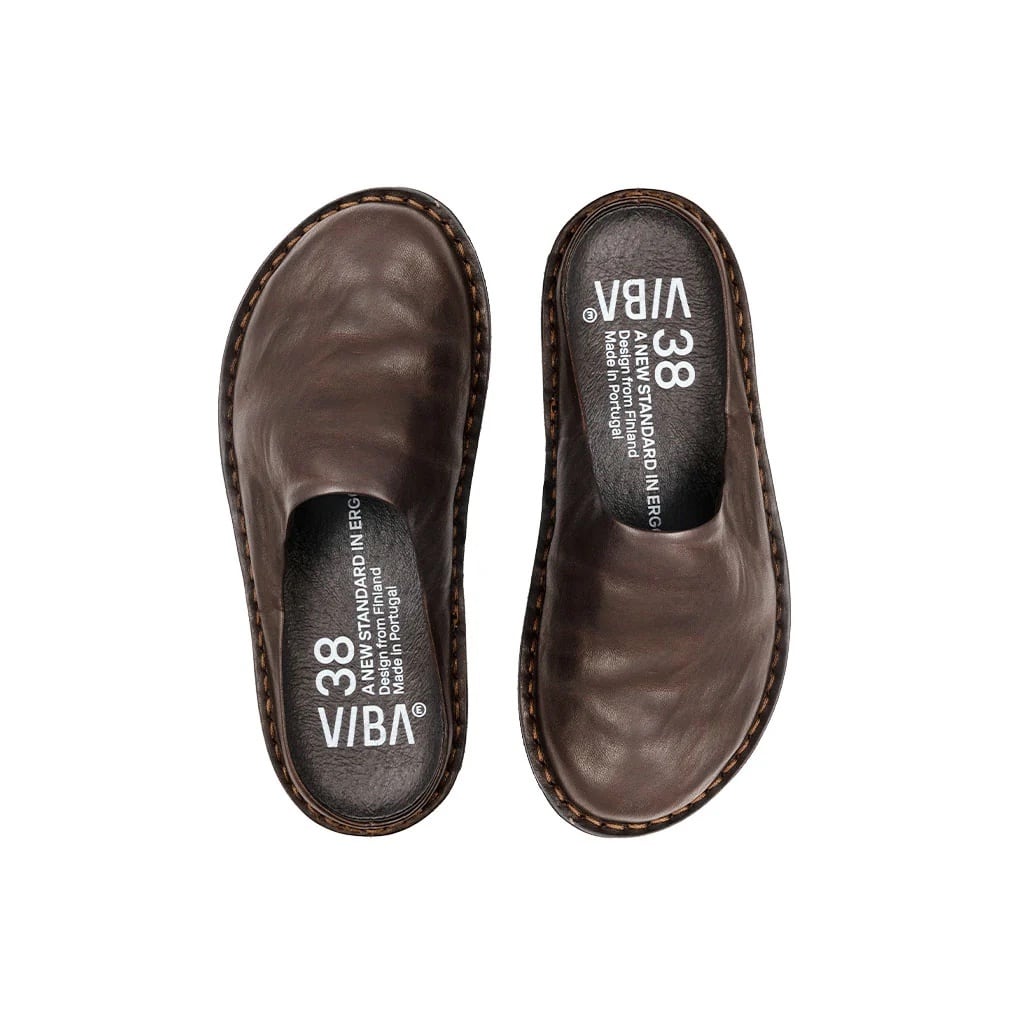 VIBAe Roma　レザーサンダル　EU44 VIBAe > Roma Woven Leather - Cognac Brown | THE LANDING