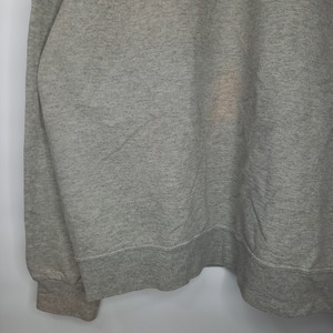 フルーツオブザルーム　クルーネック　スウェット　トレーナー　無地　グレー　L