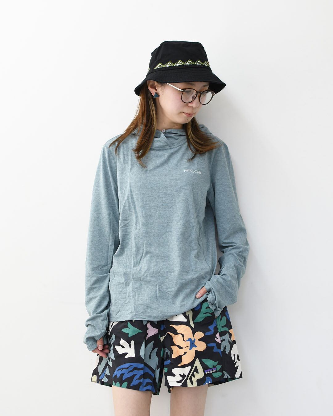 Patagonia [パタゴニア正規代理店] W's Cap Cool Sun Hoody - Peak