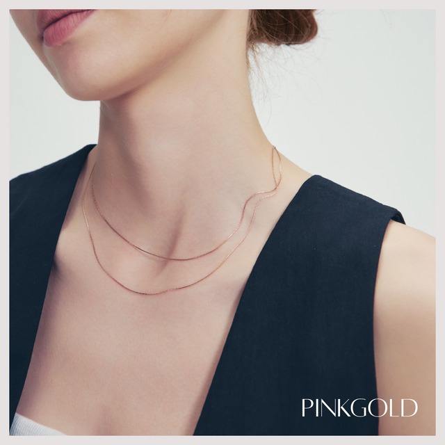 Necklace -Gold/Silver/Pink Gold-