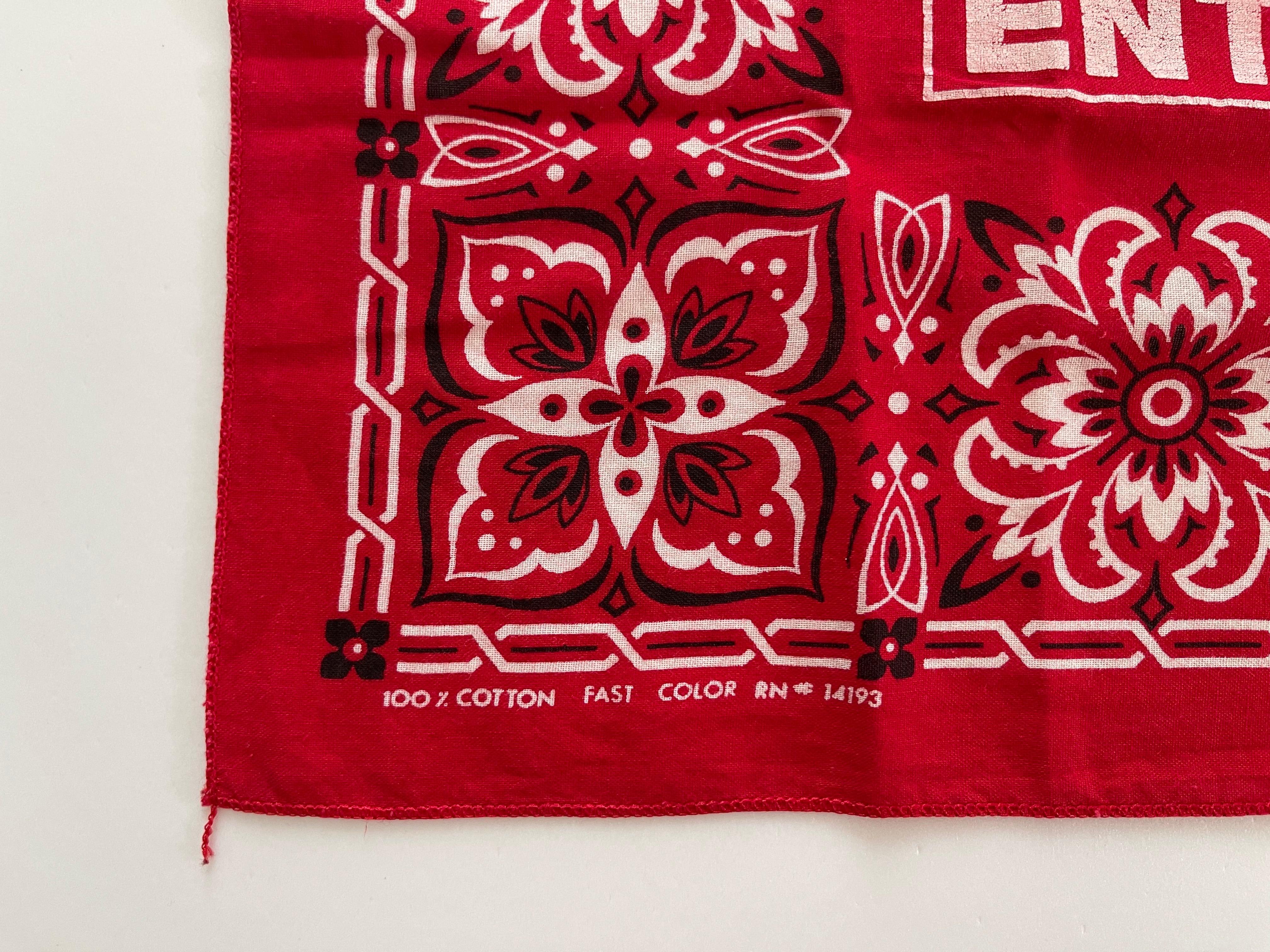 20th FOX】RN14193 ヴィンテージバンダナ レッド | swallows