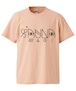 New Black Sauna Tee／Apricot