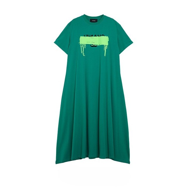 MAD109DDB 22-4256D DORO LC_T-SHIRT DRESS_LONG