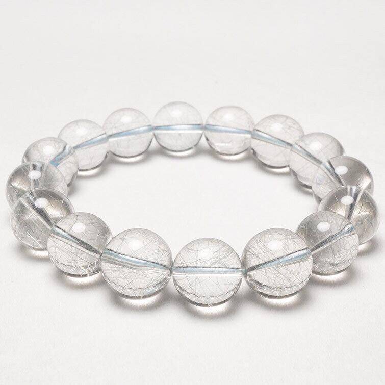 ブルー ルチルクォーツ ブレスレット 13mm  211-1912