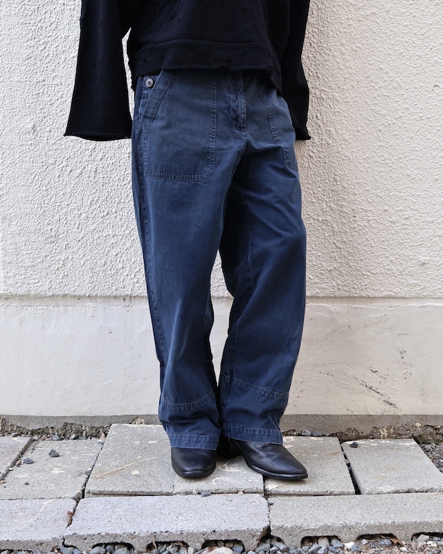 【DRIES VAN NOTEN】deformed work pants