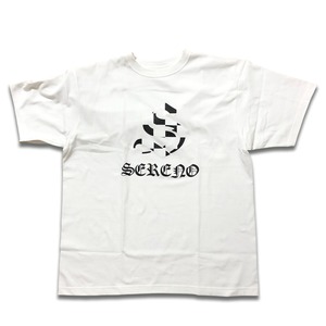 SERENO BIG LOGO T-shirt【WHITE】