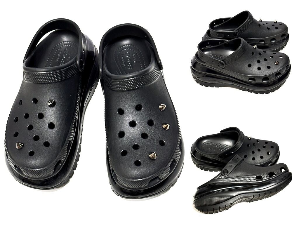 crocs MEGA CRUSH CLOG クロックス メガ クラッシュ クロッグ ブラック