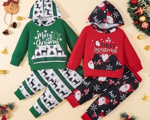 2点セット / セットアップ / トレーナー / ロングパンツ / クリスマス / 女の子 / 男の子 / 〜4才( A・B )